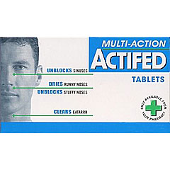 other : Actifed Multi-Action Tablets 12