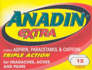 Anadin : Anadin Extra Tablets 12 - Click Image to Close