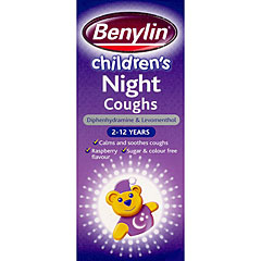 Benylin : Benylin Childrens Night Cough 125ml - Click Image to Close