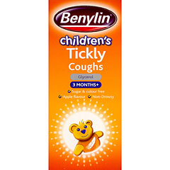 Benylin : Benylin Childrens Tickly Cough 125ml - Click Image to Close