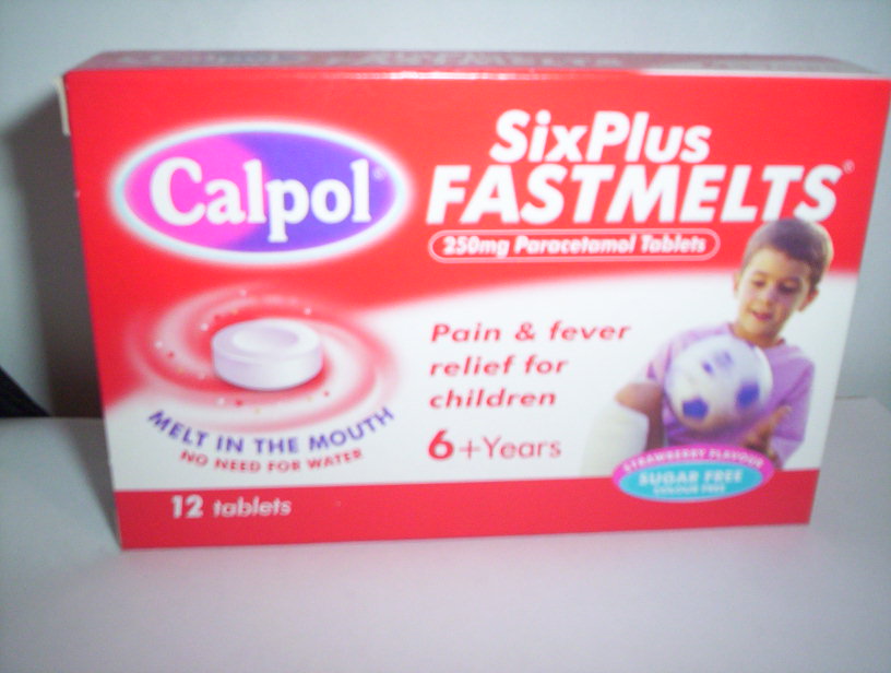 Calpol : Calpol Fastmelt 6+ Tablets 250 12's