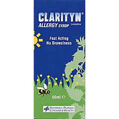 Clarityn : Clarityn Allergy Syrup 100ml