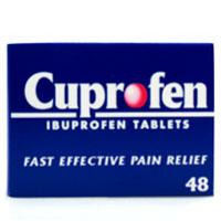 Cuprofen : Cuprofen Ibuprofen Tablets 48