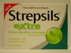 Strepsils : Strepsils Citrus Menthol Lozen 24 - Click Image to Close