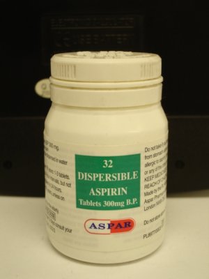 Generics : Aspirin Dispersible 300mg tabl 32