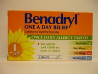Benadryl : Benadryl Tablet One-a-Day 10mg 7's