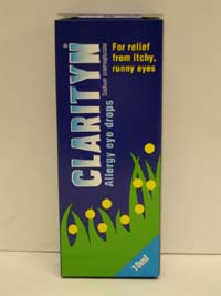 Clarityn : Clarityn Allergy Eye Drops 10ml - Click Image to Close