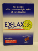 Ex-Lax : Ex-Lax Choc Tablets 12