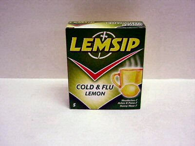 Lemsip : Lemsip Cold & Flu Lemon Powder 5
