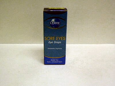 Optrex : Optrex Sore Eyes Distilled Wit 18ml - Click Image to Close