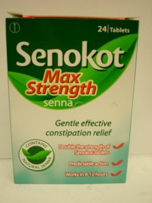 Senokot : Senokot Max Strength Tablets 24