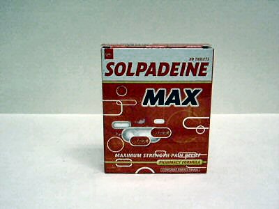 Solpadine : Solpadine Max Caplets (MAX OF 2 BOXES PER ORDER) 30